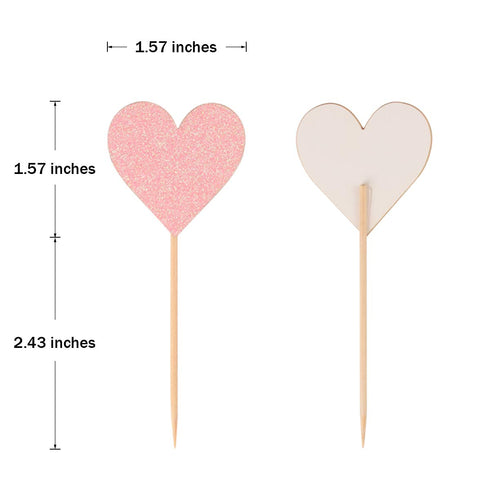 Donoter 48 Pcs He Asked She Said Yes Cupcake Toppers Diamond Ring Heart Cake Picks for Wedding Engagement Party Table Decorations...