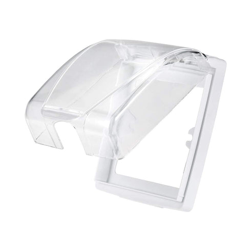 uxcell Waterproof Box 86 Type Wall Switch Socket Face Plate Panel Box Transparent...