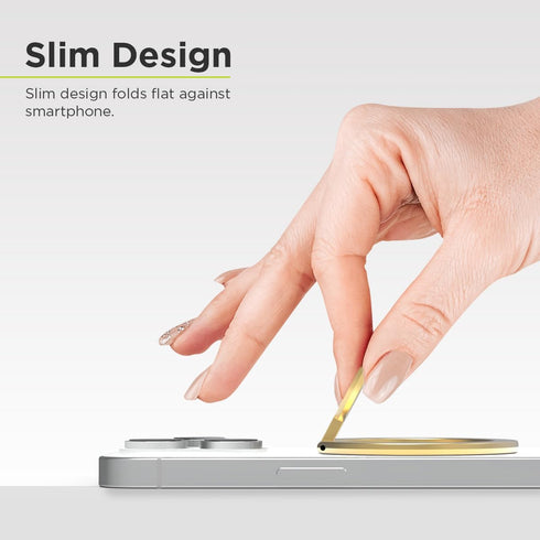 PureGear Magnetic Phone Grip, Magnetic Phone Ring Stand, Magnetic Phone Ring Holder for MagSafe iPhone 14, 14 Plus, 14 Pro Max, 13, 13 Pro, 13 Min...