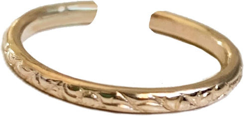Toe Ring | Hawaiian Breeze 14K Gold Fill Adjustable Toe Ring | 14k Gold Filled...
