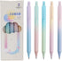 Gel Pens, 5Pcs Pens 0.5mm Fine Point Smooth Writing Pen, Quick Dry Black Ink Pens for Journaling Note Taking, Cute Office School Supplies Gifts fo...