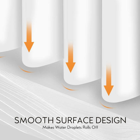 Shower Curtain Liner, 72 X 72 INCH PEVA Shower Curtain Liner, Plastic Shower Liner with 12 Metal Grommet, Waterproof & Washable Shower Curtain Lin...