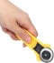 Rotary Cutter with Blade Handheld Rotary Roller Cutter Sewing Craft Cutting Tool Cloth Sewing Cutter Craft Supplies for Crafting Sewing Quilting P...