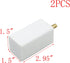 MY MIRONEY 2.95" Air Stone Bar 2-Pack Bubble Stones White Bubbler for Aquarium Fish Tank...