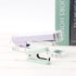 Clear Acrylic Stapler Mint Green Desktop Staple Remover Tool for Standard 24/6 or 26/6 Staples, Acrylic Office Desk Accessories for Women (Mint Gr...