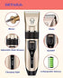 Dog Grooming Kit Pet Shaver Clippers Low Noise Rechargeable Cordless Electric Quiet Hair Clippers Set for Dogs Cats Pet...