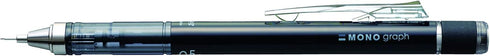 Tombow Mono Graph Shaker Mechanical Pencil 0.5mm, Black Body (SH-MG11)...