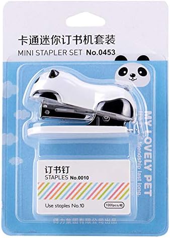 Yoki Peony mini stapler with staples,small stapler for desk, portable travel stapler...