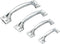 DayCount® Pack of 20 Silver Tone Stainless Steel Pull Handles Grips Grab Handle Silver Utility Pull for Windows Doors (5-inch)...
