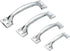 DayCount® Pack of 20 Silver Tone Stainless Steel Pull Handles Grips Grab Handle Silver Utility Pull for Windows Doors (5-inch)...