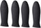 4PCS Silicone Hot Handle Holder Non-Slip Pot Iron Grip Sleeve Cover for Kitchen Home...