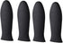 4PCS Silicone Hot Handle Holder Non-Slip Pot Iron Grip Sleeve Cover for Kitchen Home...