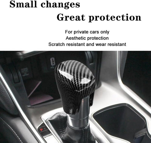 Gear Shift Knob Cover Automatic Transmission CVT Boots Change Lever Decoration for Honda Civic 2022-2023, CRV-2023, HR-V 2023, Accord 2018-2023 -C...