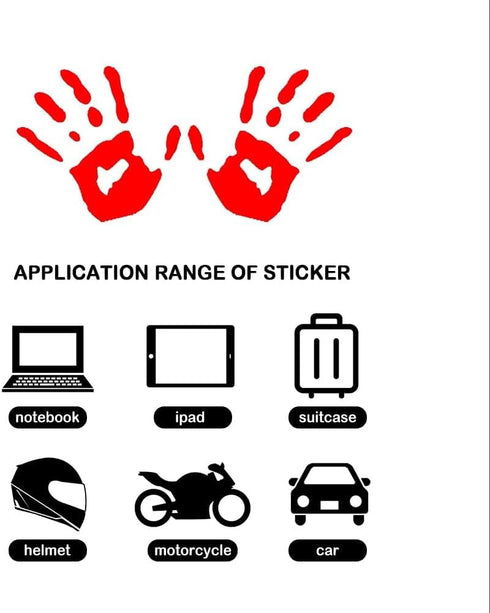Car Stickers and Decals?2pcs Jeep Wave Sticker for Automobile Wave Activity Auto Waving Hand Stickers Car Decoration,Mirror Left Right Jeep Palm S...
