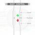 2 Pack Wired Earbuds with 3.5mm Jack, Earphones in-Ear Headphones with Microphone,HiFi Stereo, Powerful Bass and Clear Audio, Compatible with Appl...