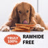 Chicken Dog Chew Chips, Puffed Human Grade Chicken Dog Treat, Rawhide Alternative, Easy to Digest 12pcs/Pack...