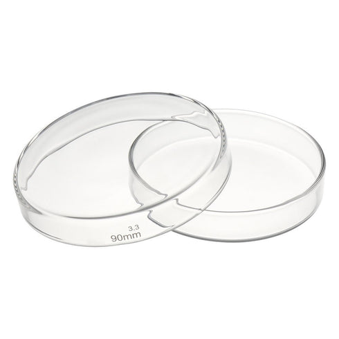 Glass Petri Dish Petri Plates Tissue Culture Plate 5 Pcs (90 mm)...