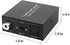 Bi-Directional Coax Digital Audio Adapter - Coax to Optical or Optical to Coaxial Converter...