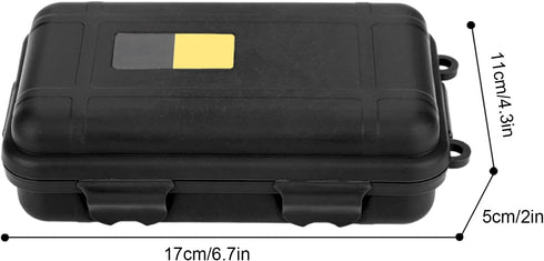 1Pcs Survival Storage Box, Waterproof Dry Box Protective Case, Underground Storage Container, Survival Gear Sealed Boxes for EDC Tools, Phone, Key...