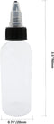 Hard Plastic Extruded Liquid Bottle,PET Plastic Bottle,Dispensing Bottle 28 Pcs 0.5 oz Bottles,Laboratory wash Bottle,drip Bottle,Ink Bottle,Water...