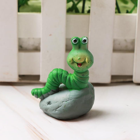 3Pcs Animal Sculpture Frog Ornament Turtle Resin Statue Animal Statue for Micro Landscape Flowerpot Lawn Yard Garden Fish Tank Ornament...