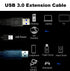 YOTETION USB 3.0 Cable 40FT, USB3.0 CABLE Male to Male, Compatible with Hard Drive, Cooling Fan/pad, Camera, DVD Player, TV, Flash Light, Hub, Mon...