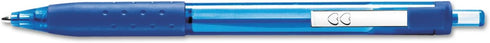 Paper Mate® InkJoy™ 300 RT Retractable Pens, Medium Point, 1.0 mm, Translucent Blue Barrels, Blue Ink, Pack Of 12...
