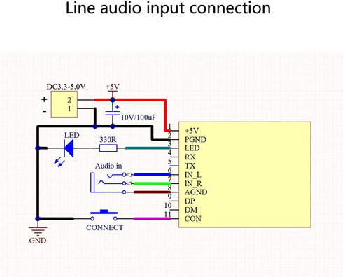 1Pcs Bluetooth 4.1 Stereo Sound Module Audio Transmitter Stereo Module Wireless Speaker Headphones......