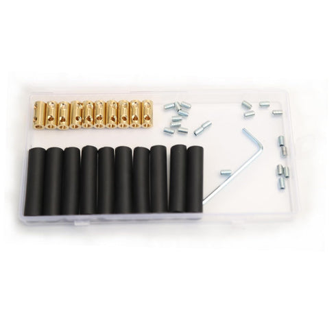 10Pcs 6 Gauge Wire Connector Nut Kit, Splicing Quick Wiring Terminal, Car Circuit Connector Conductor Connector Kit...