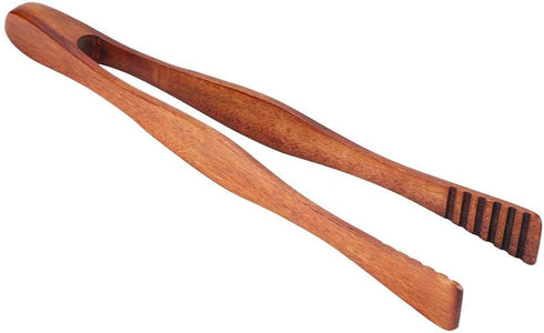 Fdit Wooden Barbecue Tongs BBQ Clip Buffet Food Tongs Bread Steak Kitchen Clamp Serving Tool...