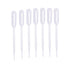 YXQ 500Pcs 0.5ml Clear Plastic Fine Tip Dosing Disposable Dropper Transfer Liquids Pipetting Pipette...