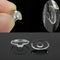 5 Pairs Eyeglasses Nose Pads,Push-in Glasses Nosepads,13mm Soft Silicone Nose Pieces/Nose Guards Replacement for Frame/Air Frames/Rimless Eyewear ...
