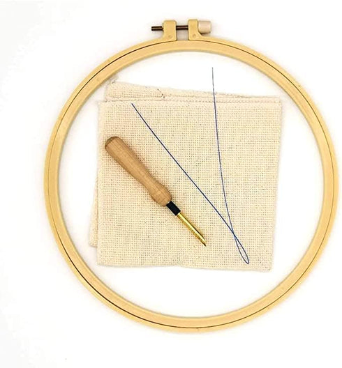 Easy DIY Craft Punch Needle Embroidery Kits Rug for Starter Kits with Stamped Color Pattern Package Included Instruction,Yarn and Embroidery Needl...