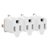 3-2 Prong Adapters Grounding Converters-TENINYU ETL Adapter 3-pack for Outlets Electrical Household Workshops and Other Appliances...