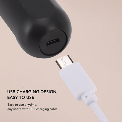 Electric Egg Beater, Cordless Hand Mixer 3 Speeds for Home Baking (Black)...