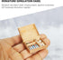 jojofuny Doll House Accessory Painting Tool Set Wooden Easel Dollhouse Furniture Decoration Set Balcony Patio Furnitures Decoration Accessories 1 ...
