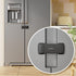 EUDEMON Updated French Fridge Lock French Door Refrigerator/Freezer Lock Apply to Max 2.28"(58mm) Two Door Gap Distance,Cabinet Cupboard Lock for ...