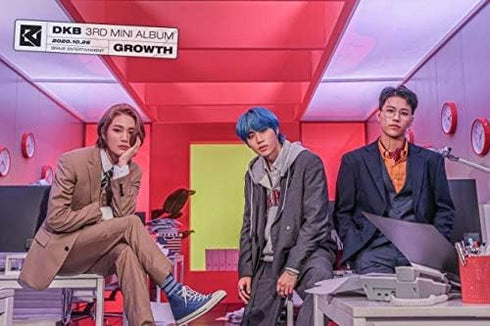 DKB Growth 3rd Mini Album CD64pBooklet+1p Post+1p PhotoCard+1p Sticker+Message PhotoCard Set+Tracking Kpop Sealed...