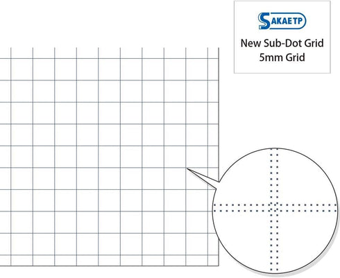 SAKAE Technical Paper Paper Notebook, A6, Squared, Soft Cover, Tomoe River FP, 2.4 oz (68 g), Cream 160P, TMR-A6NB-68HC...