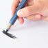 5.6mm metal drawing pencil with 4 2B 4B 6B 8B lead sets professional art sketch mechanical pencil Kawaii stationery can be filled (Blue)...