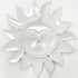 Metal Sun Wall Decor - 13 inches Sun Flower Wall Art Decoration,Hanging Decoration for Home Garden Farmhouse Yard Patio Fence Living Room Bedroom...