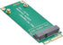 cablecc 3x5cm mSATA Adapter to 3x7cm Mini PCI-e SATA SSD for Asus Eee PC 1000 S101 900 901 900A T91...