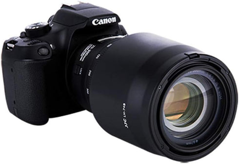 JJC Reversible Lens Hood Shade for Canon EF 70-300mm f/4-5.6 is II USM Replaces Canon Lens Hood ET-74B, with Button to Lock or Release...