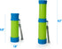 Luwint Pocket Telescope Toy for Kids, 2 Pack Portable Pirate Telescope Science Monocular Toys Retractable Spyglass Exploring Educational Toy Birth...