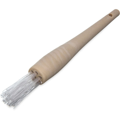 Carlisle FoodService Products 4011500 Round Waffle Iron Brush with High Heat Bristles, 1", Teflon...
