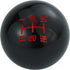 Arenbel 5 Speed Shift Knob Round Ball Gear Lever Japanese Number Car Shifter Lever Handle Replacement Fit Most Manual Automatic Transmissions, Bla...