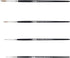 ZEM Brush Kolinsky Pure Sable Artist Brush Set Detail Sizes 10/0,0,2,4...