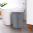 1.5 Gallon Small Trash Can,Round Small Wastebasket Garbage Can for Bathroom Bedroom Kitchen Countertop Under Sink (Gray, 2 Pack)...