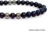 Anti Swe_lling Black Obsidian Anklet, Adjustable We_ight Loss Anklet Black Bracelet, Feng Shui Black Obsidian Anklet for Foot Pain Relief Jewelry ...