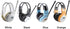 Headphone Radio,Portable FM Radio Headphones with LCD Display Noise Reduction Ear Muffs,FM Receiver Headphones,Wireless Headset with Radio for Wal...
